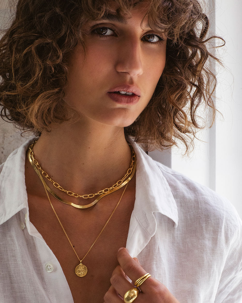 ZODIAC NECKLACE (18K GOLD VERMEIL)