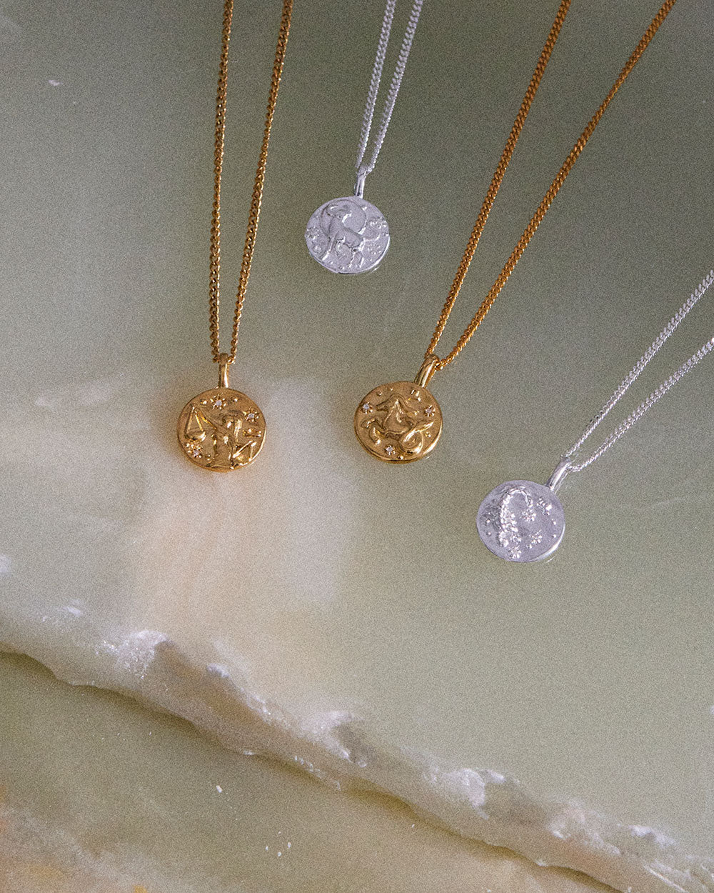 TAURUS PETITE ZODIAC (STERLING SILVER)