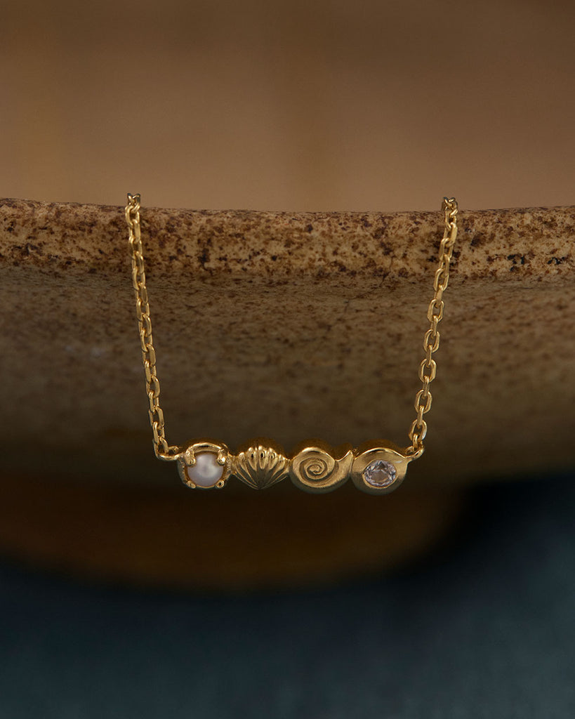 SHORESIDE NECKLACE (18K GOLD VERMEIL) – KIRSTIN ASH (Australia)