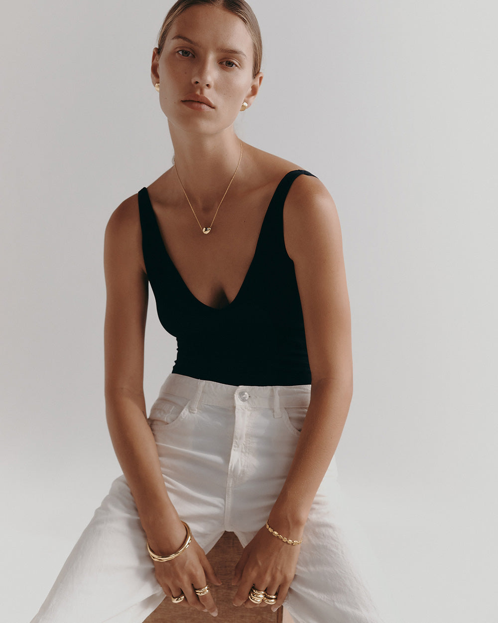 WITHIN MOTION NECKLACE (18K GOLD PLATED)