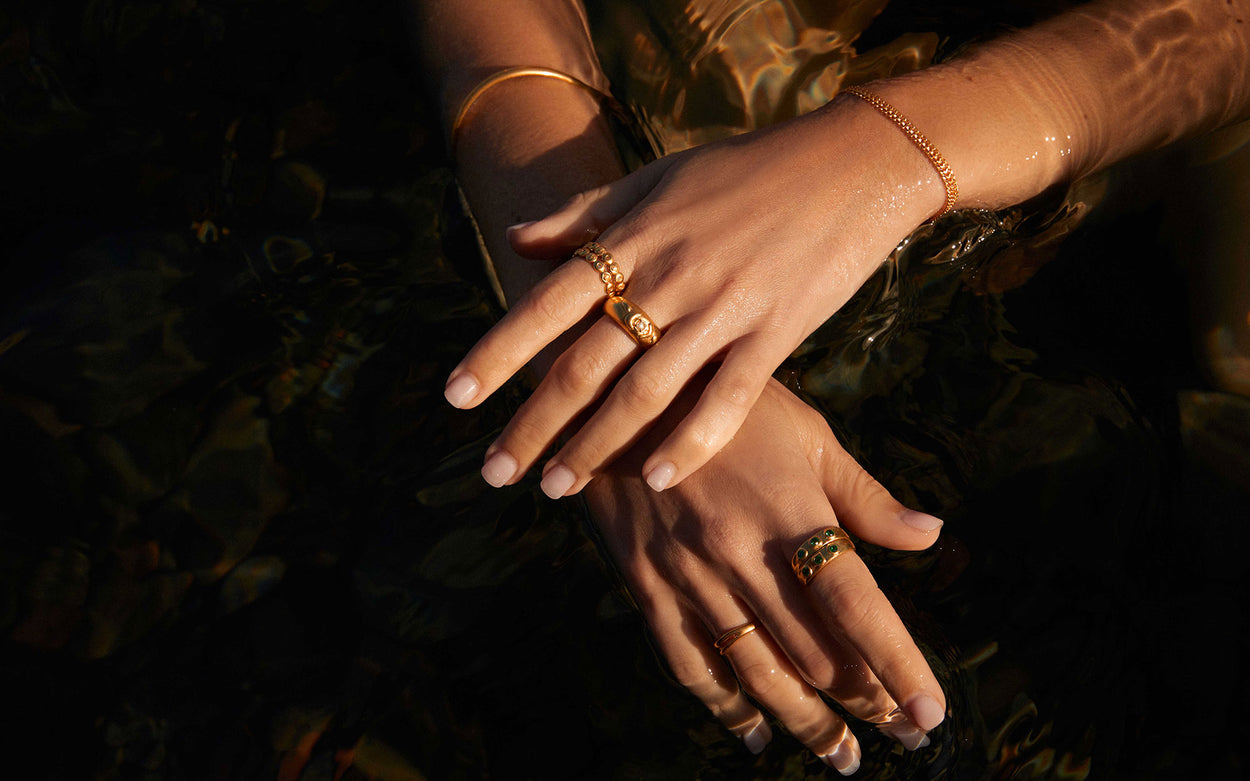 VACANZA RING (18K GOLD PLATED)