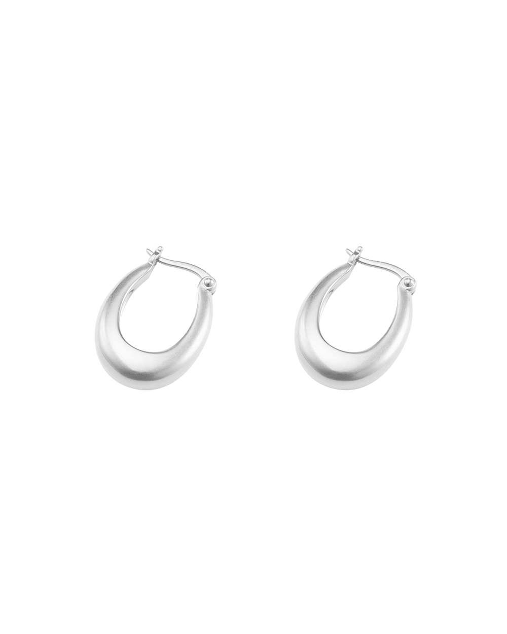 CENTRA HOOPS (STERLING SILVER)