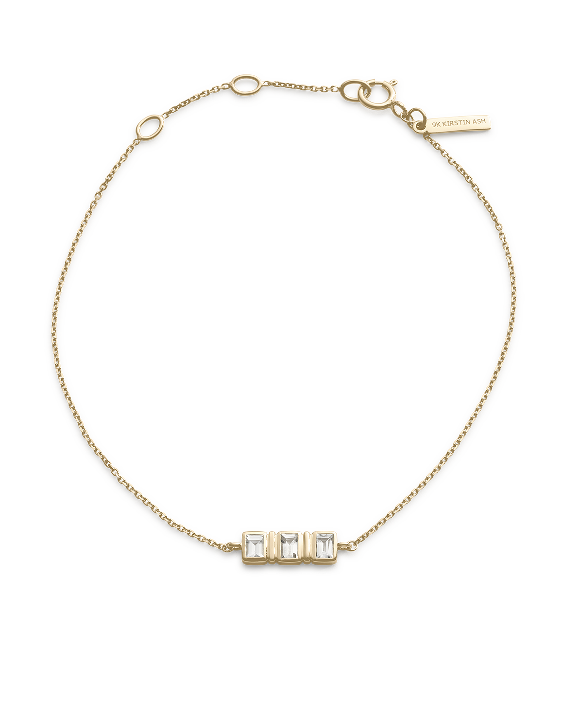 ELYSIUM BAGUETTE SAPPHIRE BRACELET (9K GOLD)