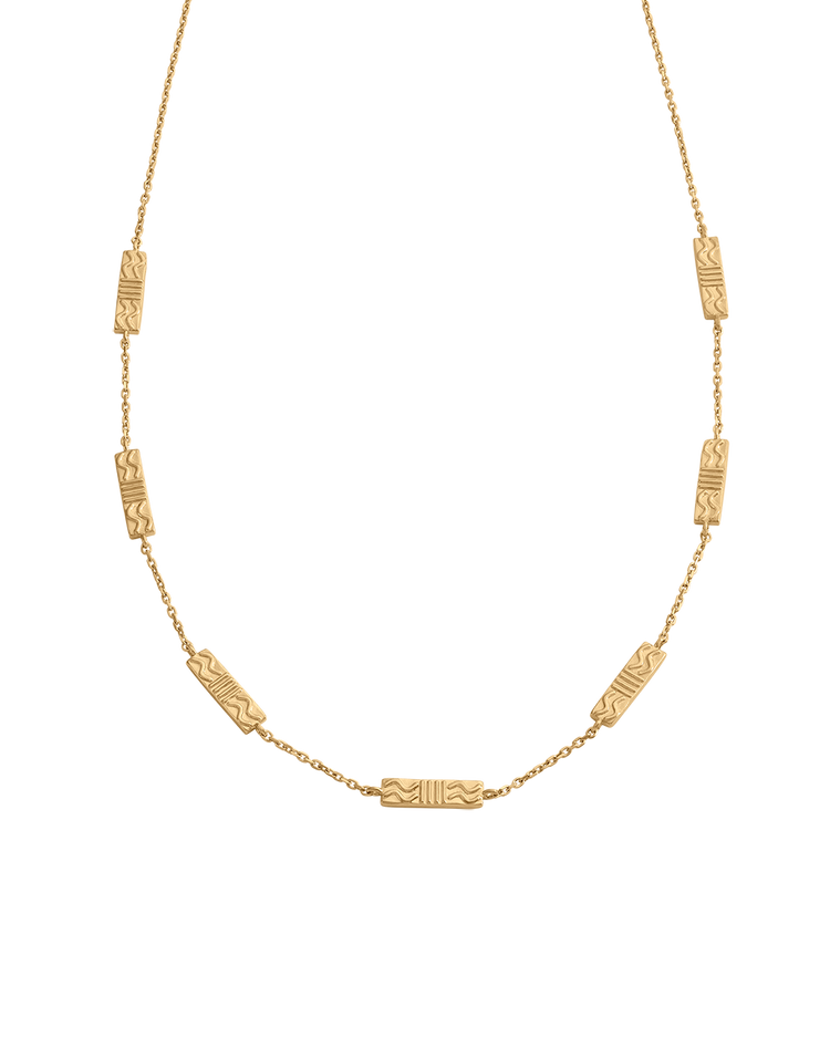 GLISTEN NECKLACE (18K GOLD PLATED)