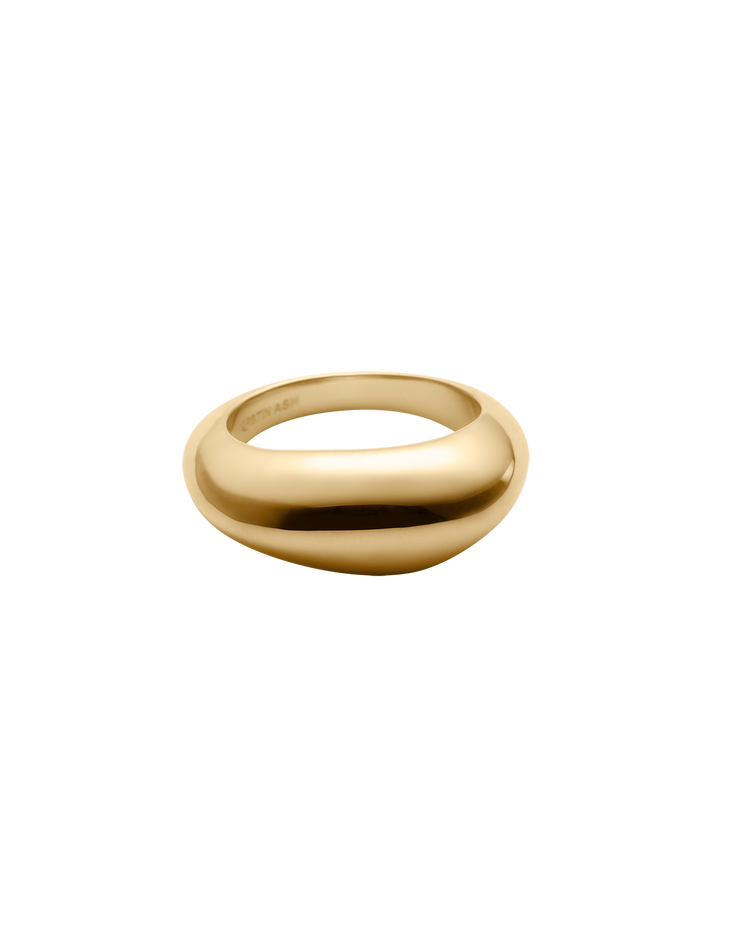 WITHIN MOTION DOME RING (18K GOLD PLATED)