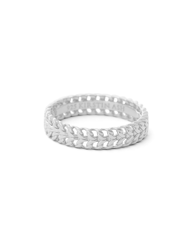 RELIC CHAIN RING (STERLING SILVER)