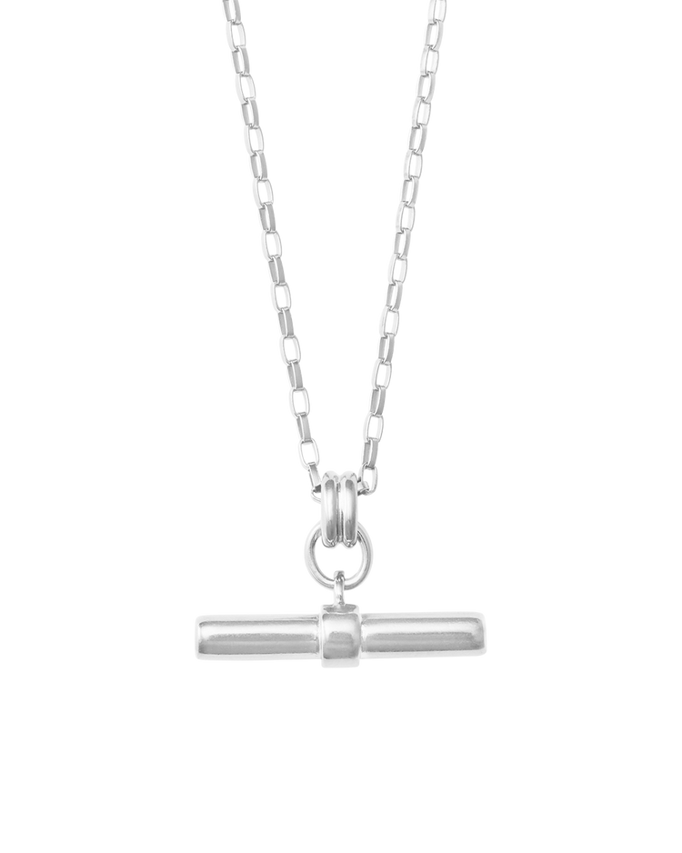 ROAM T-BAR NECKLACE (STERLING SILVER)