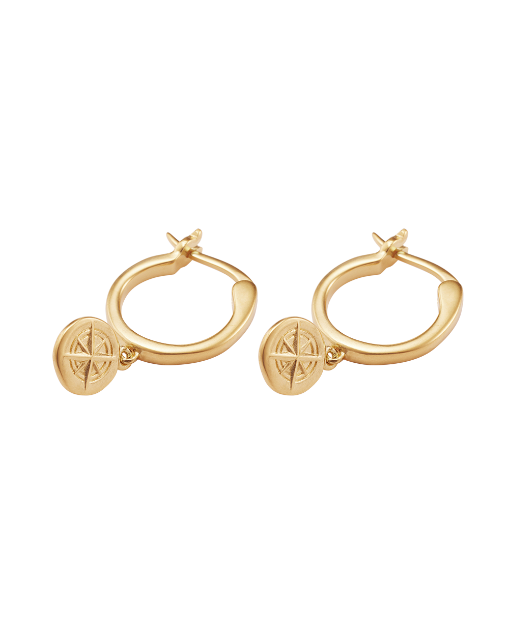 WANDER HOOPS (18K GOLD PLATED)