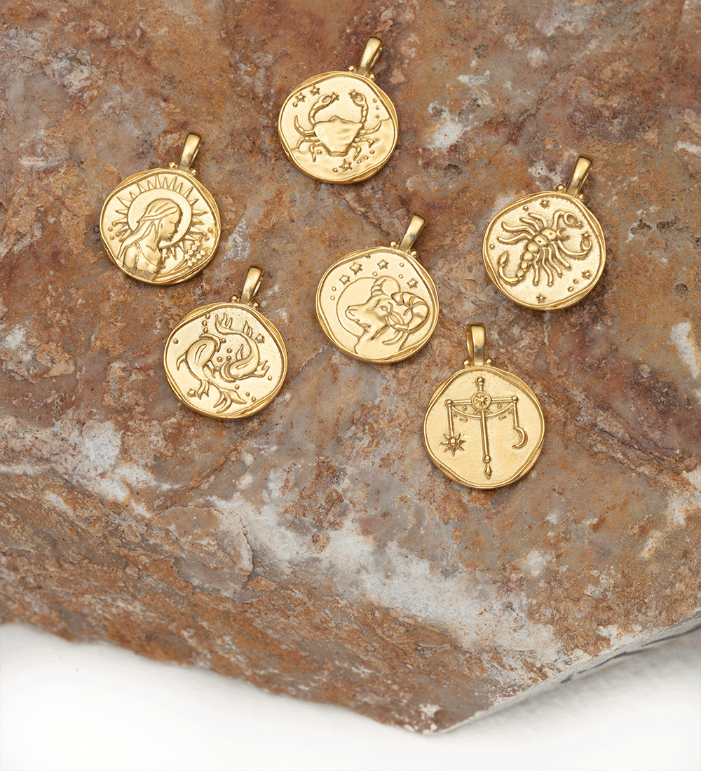 ARIES ZODIAC (18K GOLD VERMEIL) - IMAGE 3