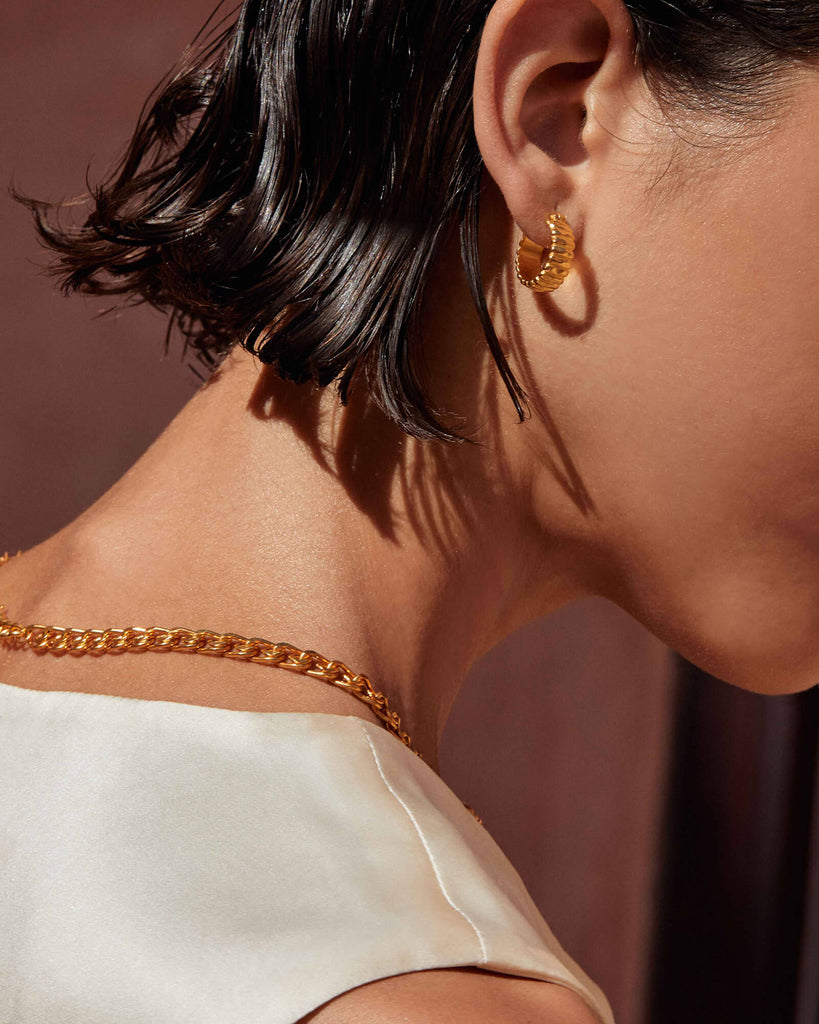 CISCO HOOPS (18K GOLD PLATED) – KIRSTIN ASH (Australia)
