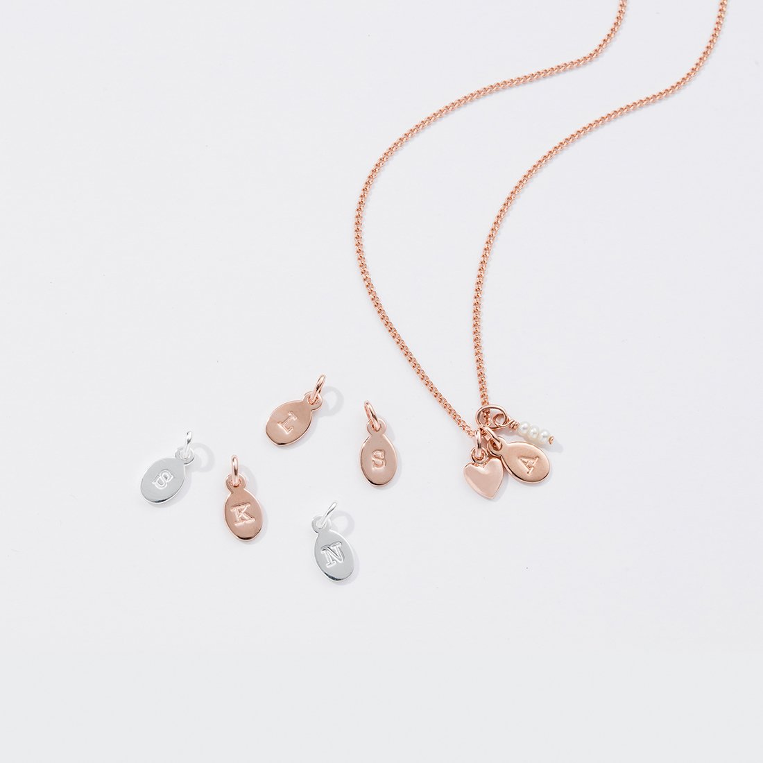 HEART CHARM (STERLING SILVER) - IMAGE 3