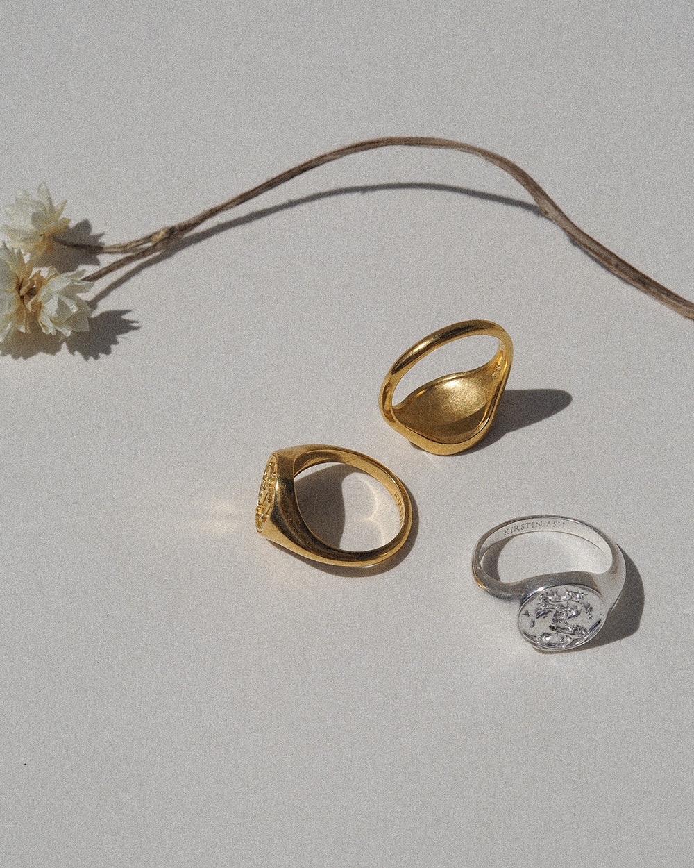 LEO SIGNET RING (STERLING SILVER) - IMAGE 6