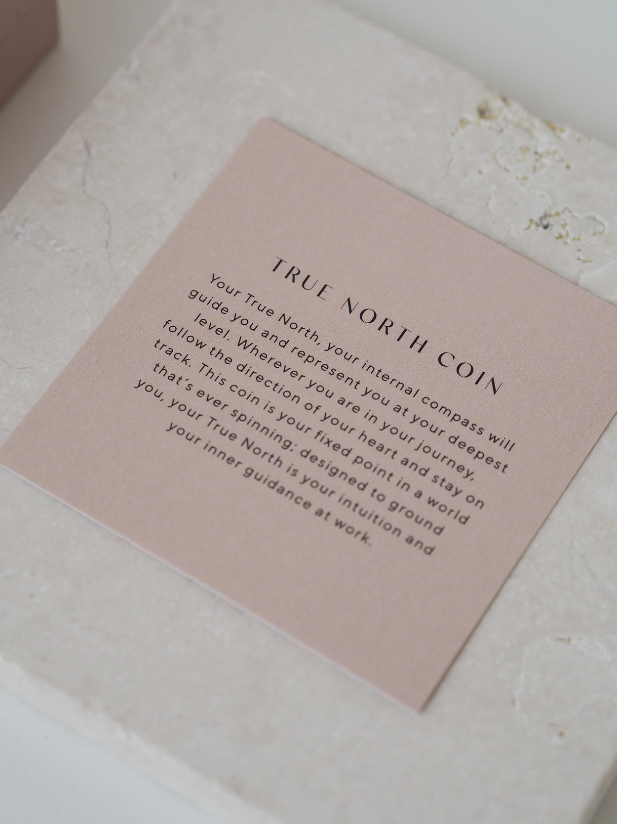 TINY TRUE NORTH COIN (STERLING SILVER) - IMAGE 6