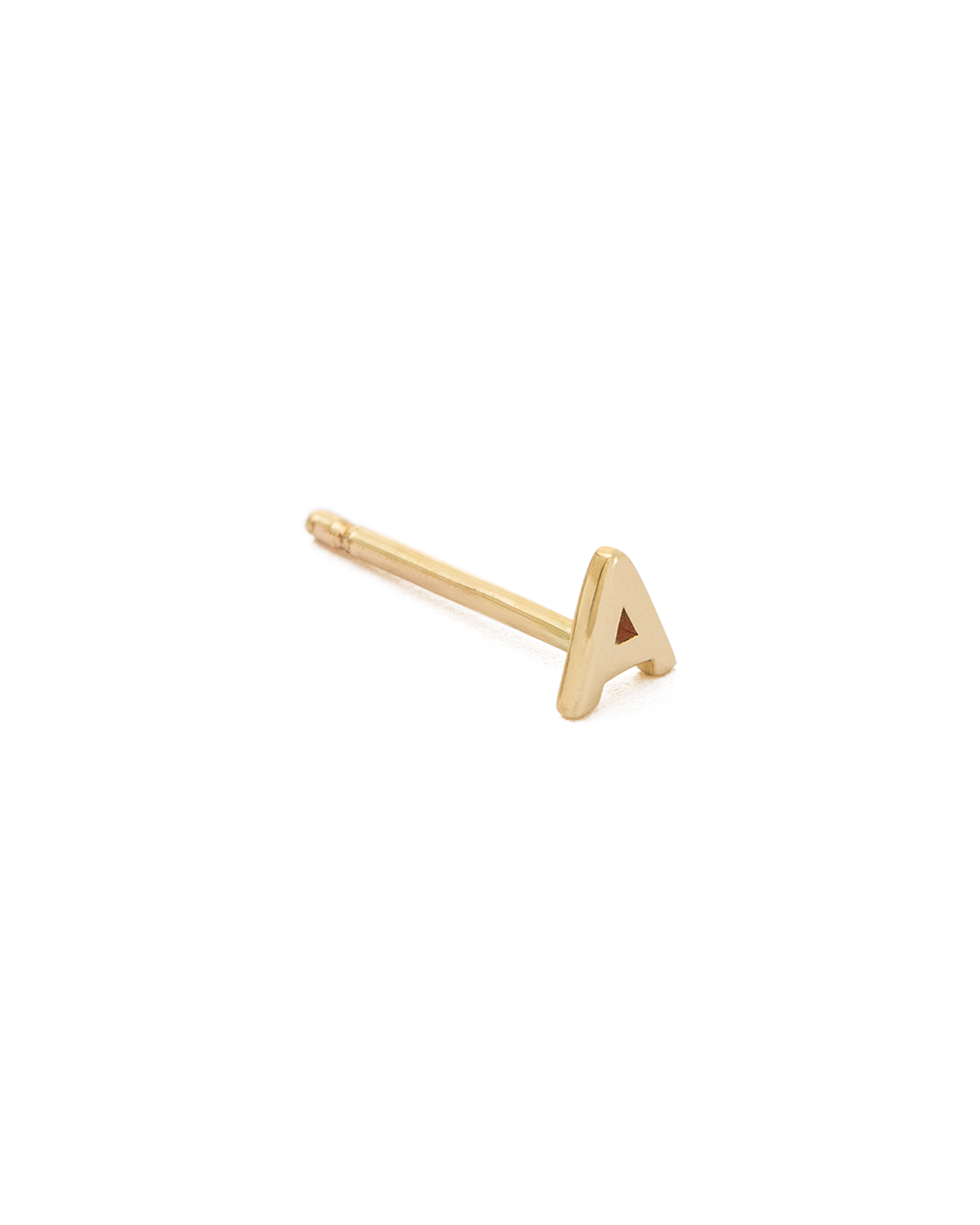 INITIAL EARRINGS (9K GOLD)