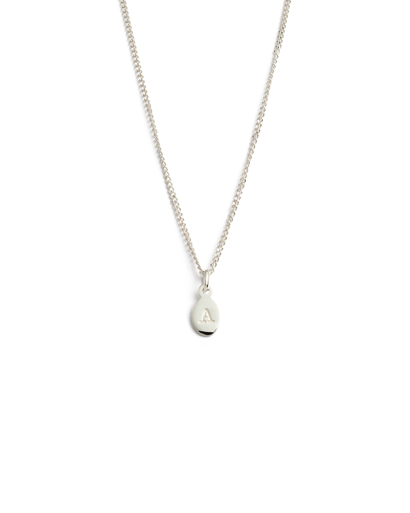 INITIAL NECKLACE AZ (STERLING SILVER) KIRSTIN ASH (Australia)