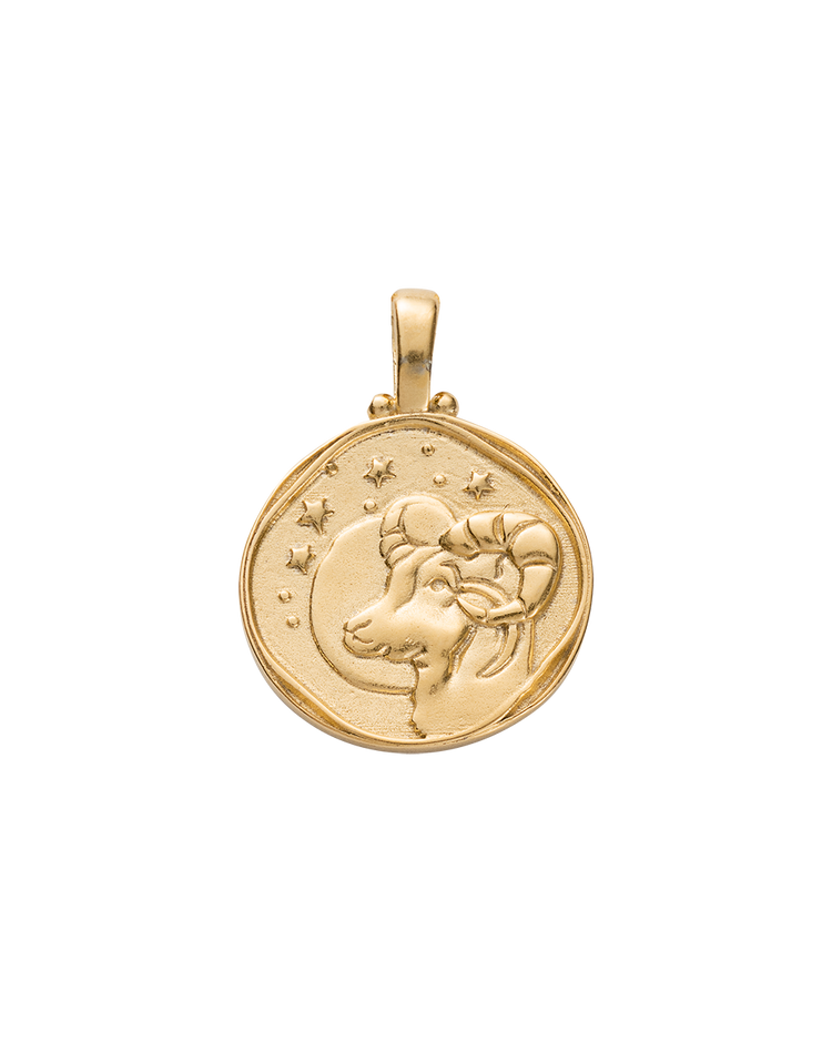 ARIES ZODIAC (18K GOLD VERMEIL) - IMAGE 1