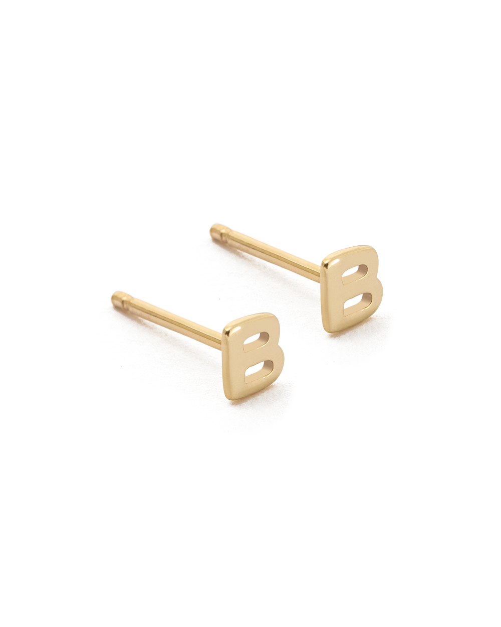 INITIAL EARRINGS (9K GOLD)