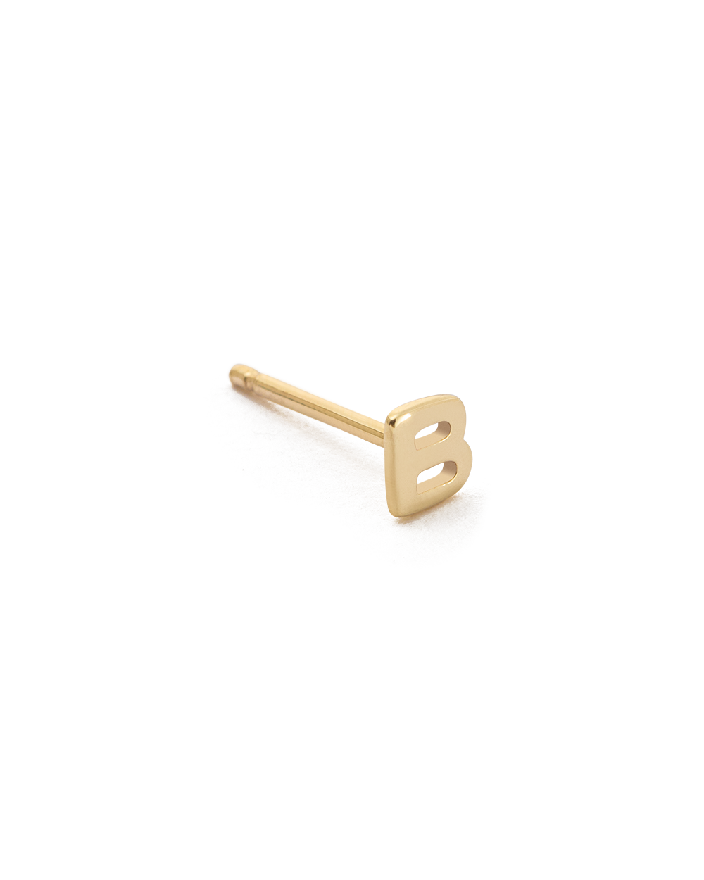 INITIAL EARRINGS (9K GOLD)