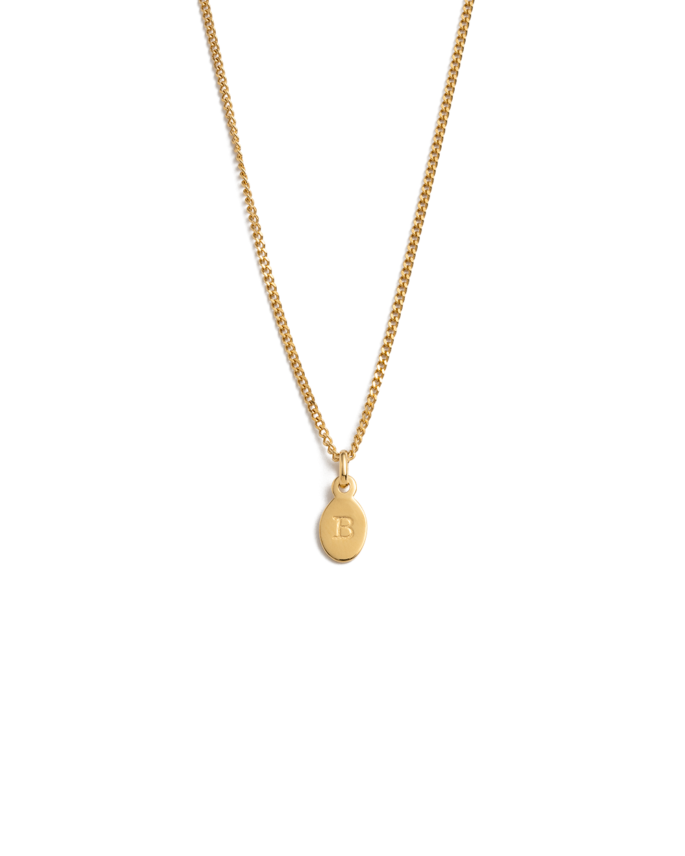 INITIAL NECKLACE A-Z (18K GOLD VERMEIL)