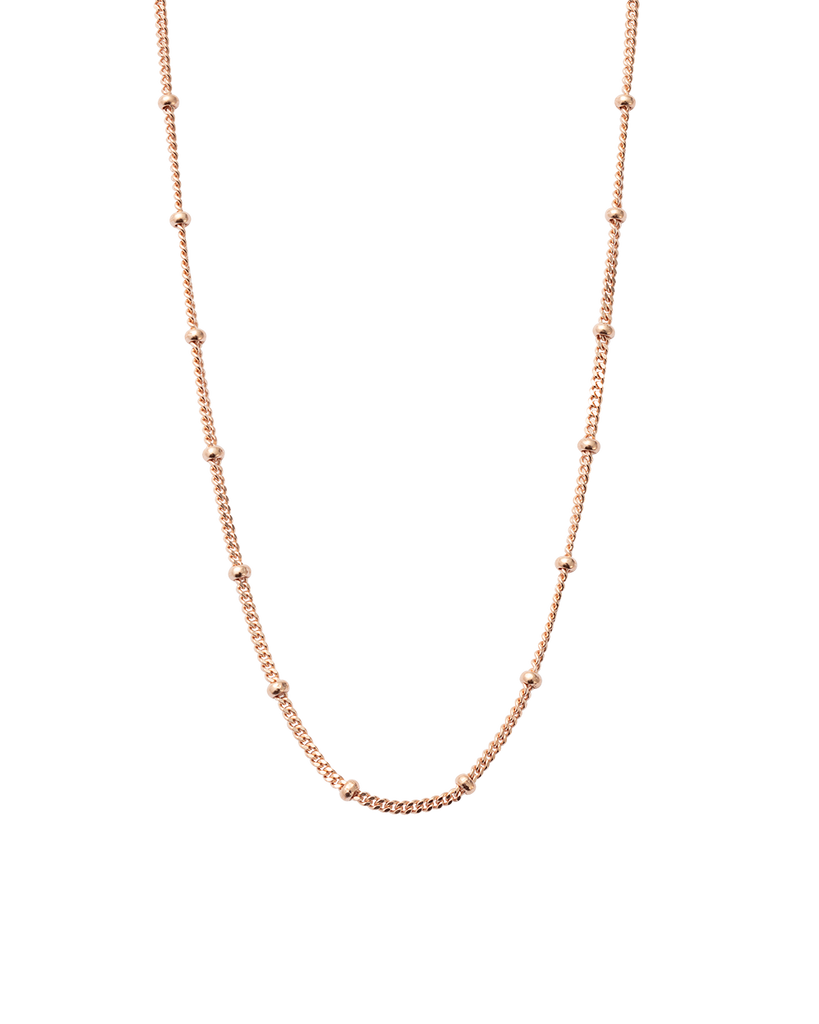 BESPOKE BALL CHAIN 18K ROSE GOLD VERMEIL KIRSTIN