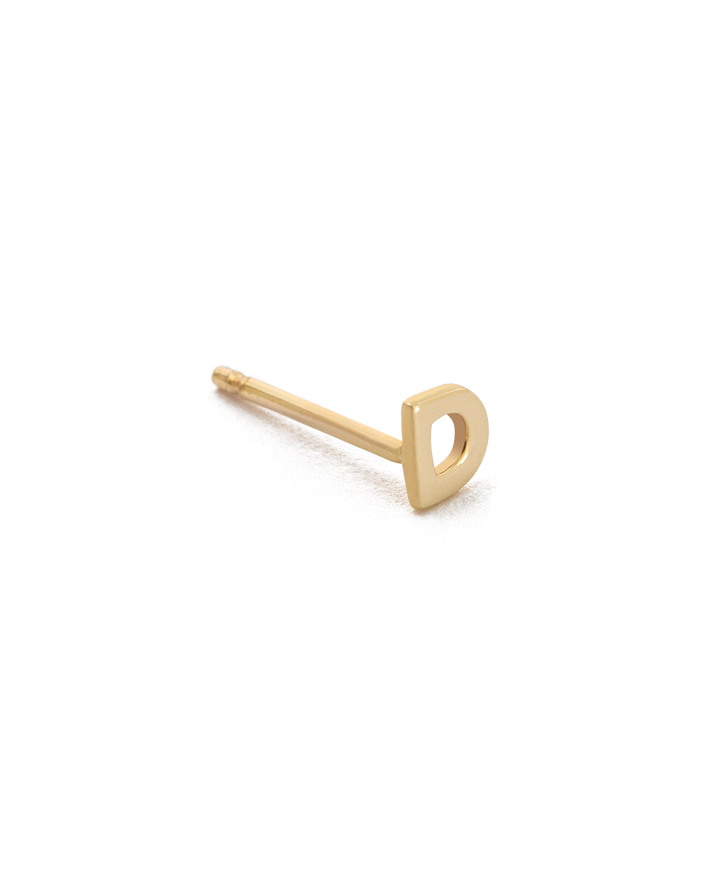 INITIAL EARRINGS (9K GOLD)