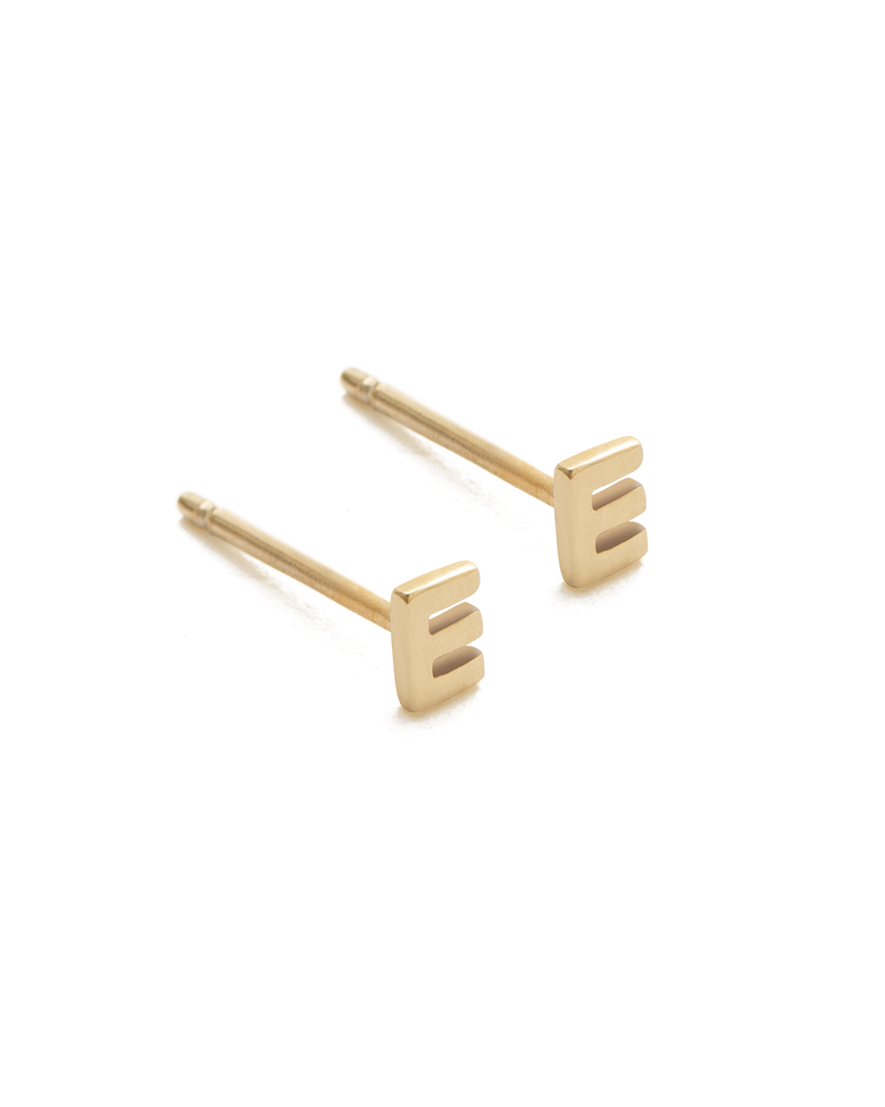 INITIAL EARRINGS (9K GOLD)