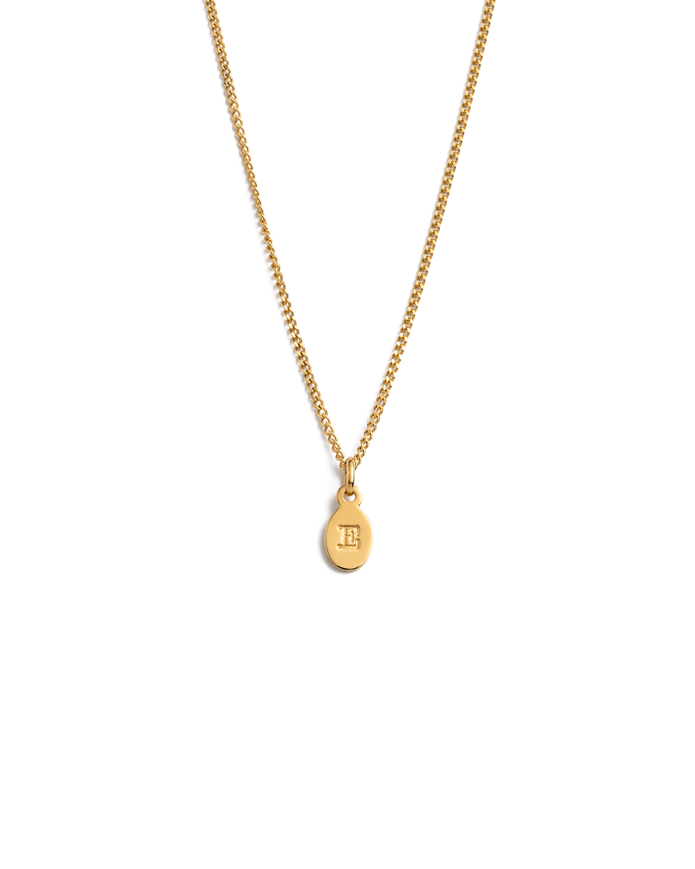 INITIAL NECKLACE A-Z (18K GOLD VERMEIL)