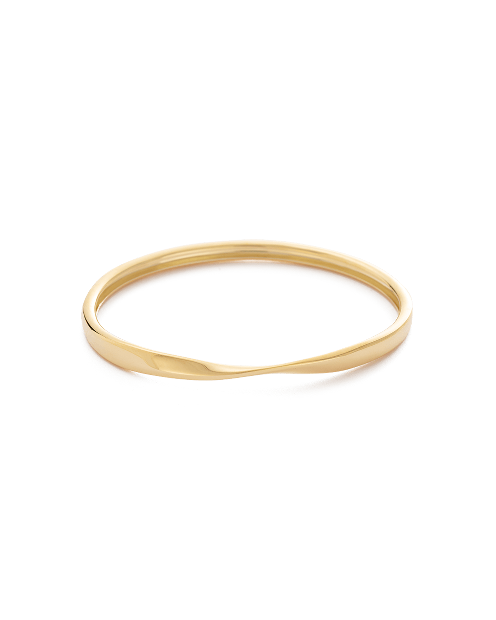 FOLD BANGLE (18K GOLD PLATED) - IMAGE 1