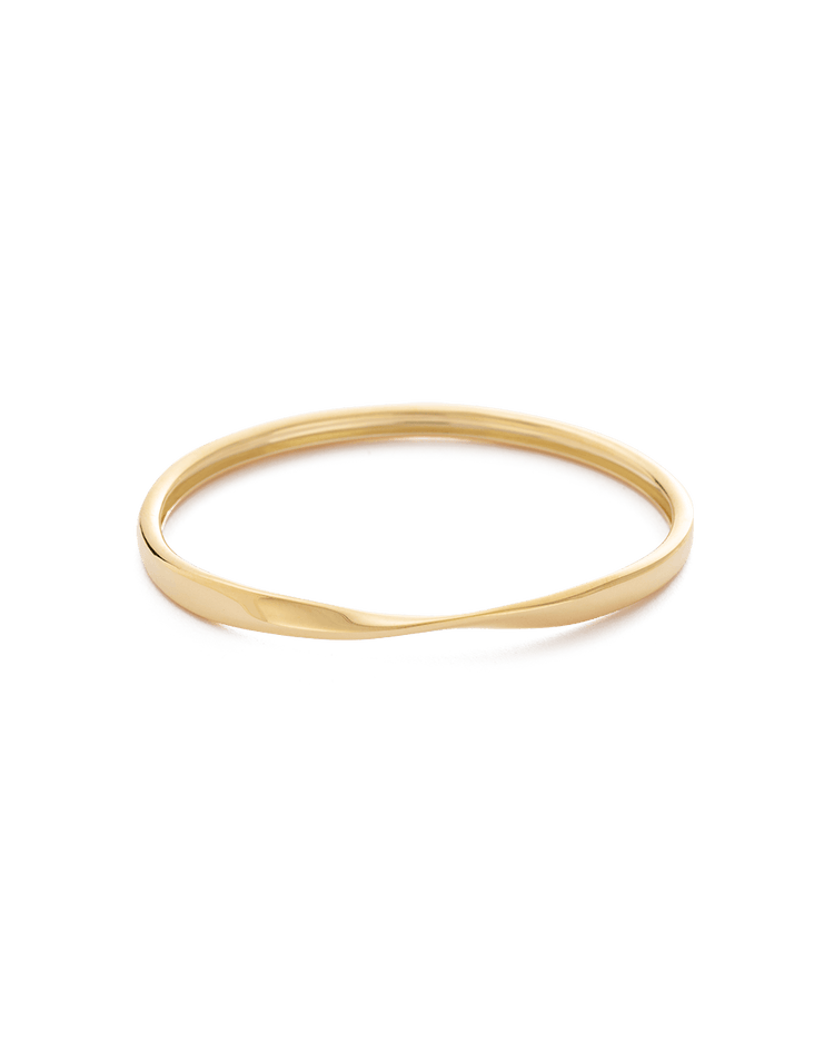 FOLD BANGLE (18K GOLD PLATED) - IMAGE 1