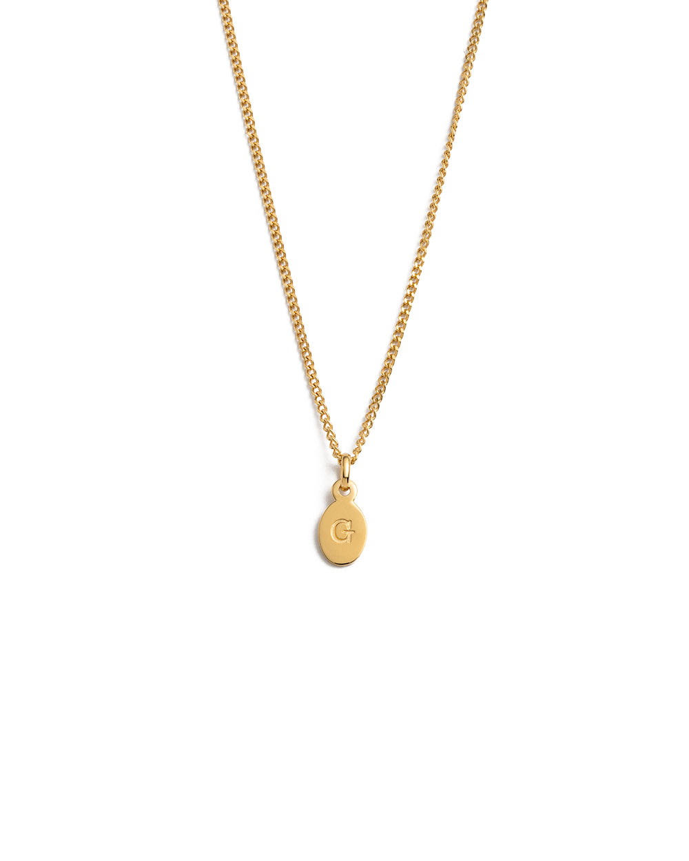 INITIAL NECKLACE A-Z (18K GOLD VERMEIL)