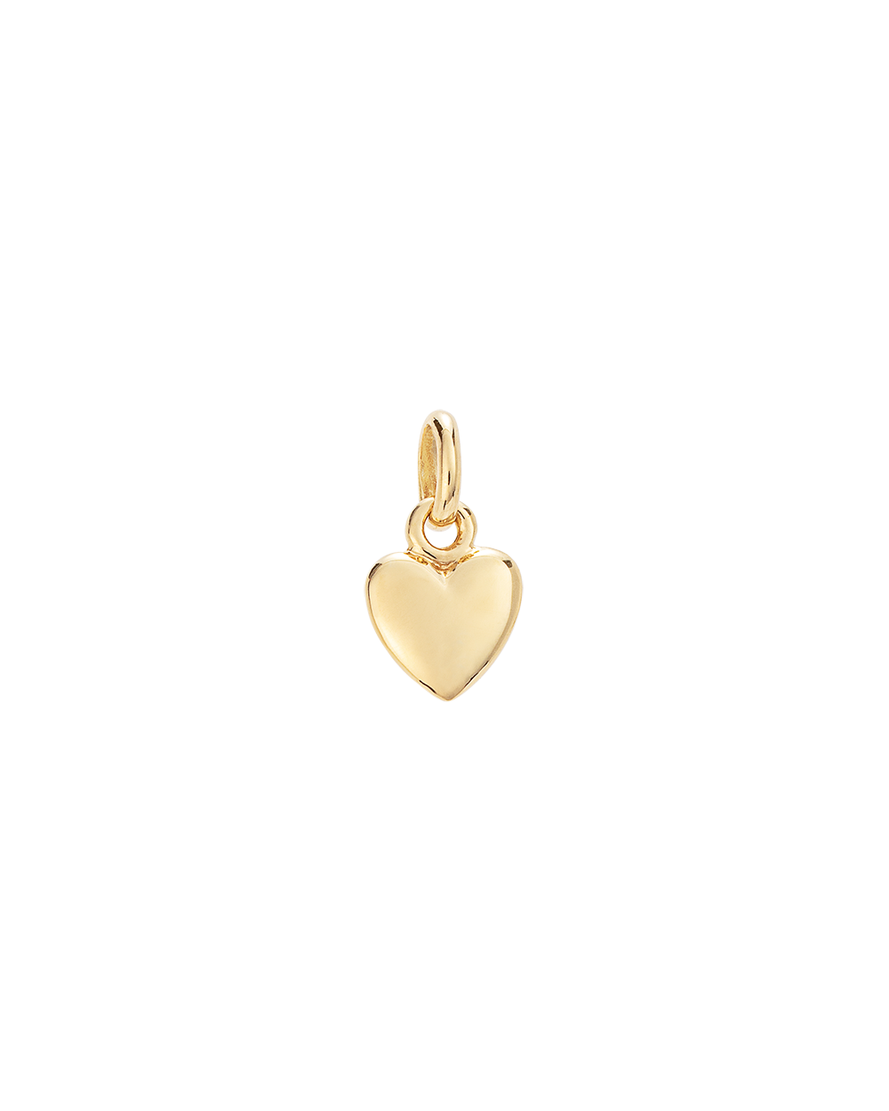 HEART CHARM (18K GOLD VERMEIL) - IMAGE 1