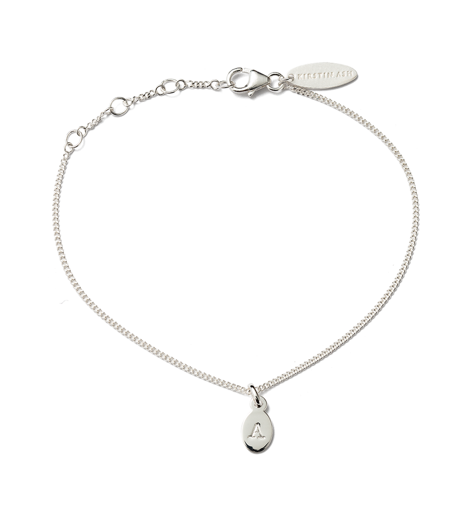 INITIAL BRACELET A Z STERLING SILVER KIRSTIN ASH Australia