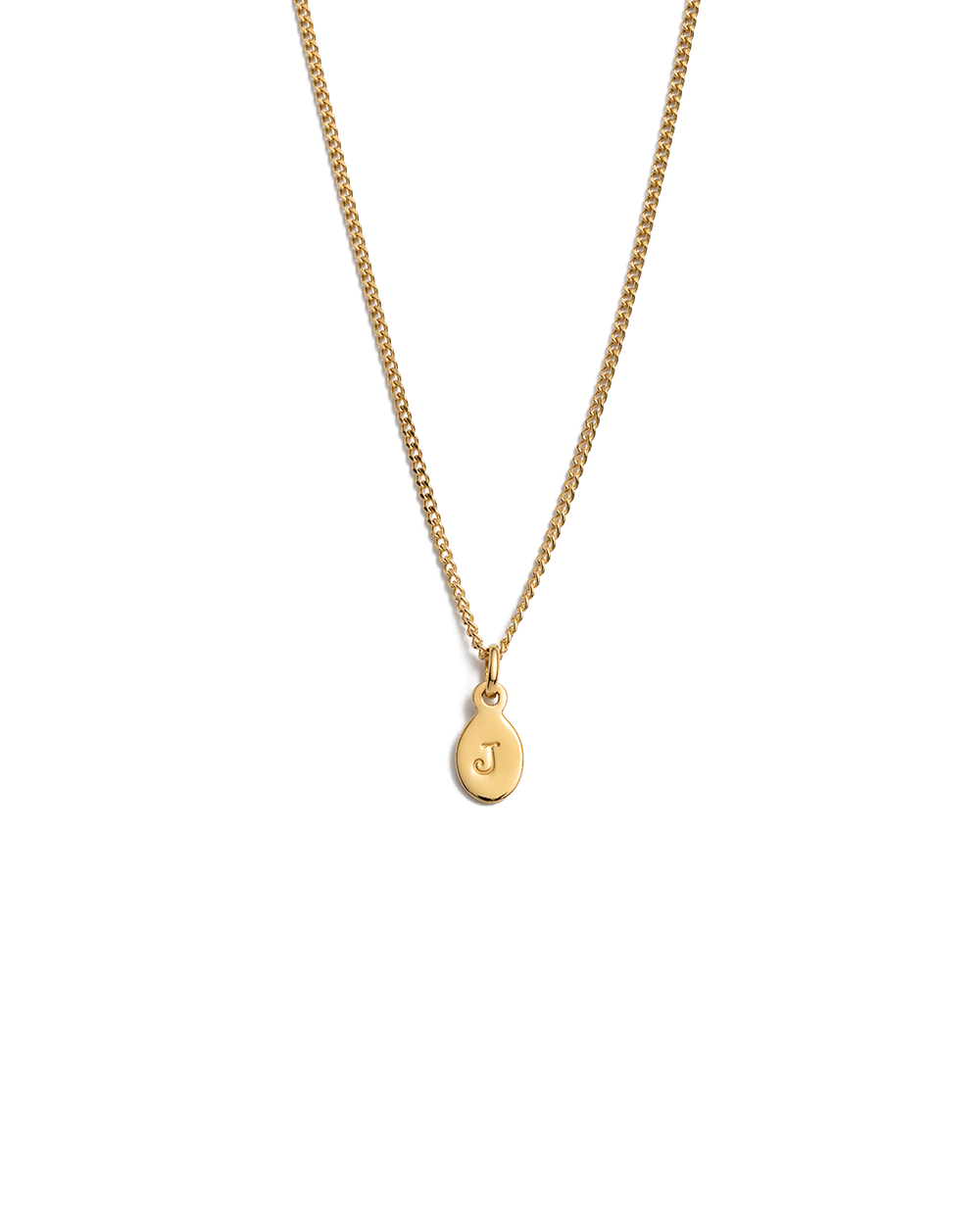 INITIAL NECKLACE A-Z (18K GOLD VERMEIL)