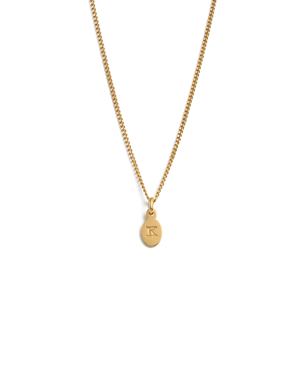 INITIAL NECKLACE A-Z (18K GOLD VERMEIL)