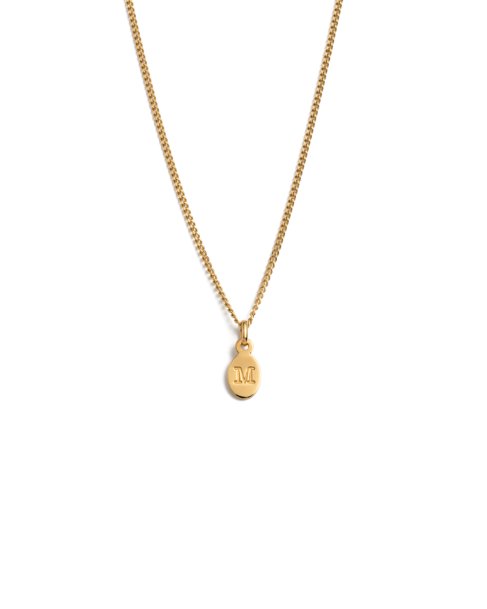 INITIAL NECKLACE A-Z (18K GOLD VERMEIL)