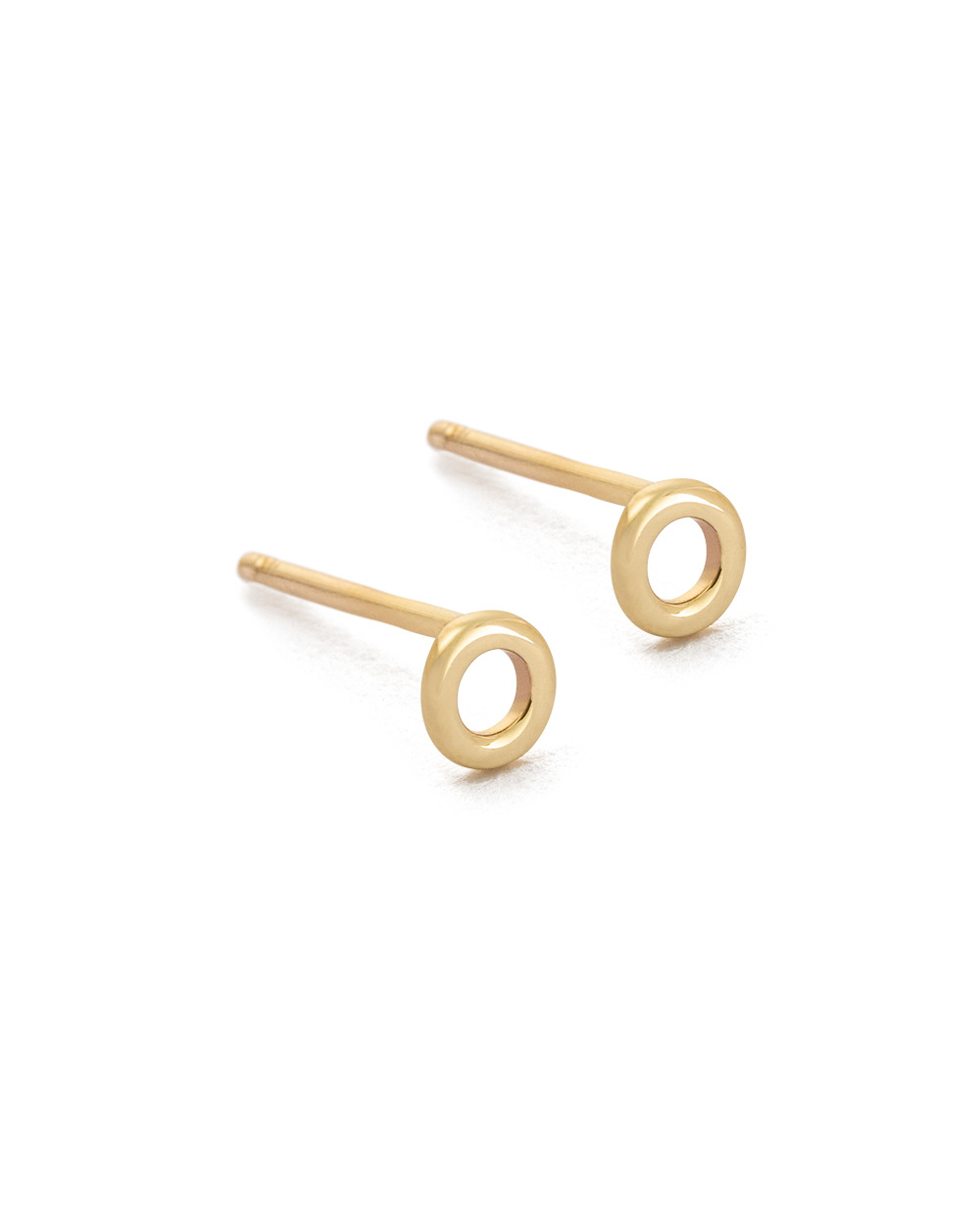 INITIAL EARRINGS (9K GOLD)