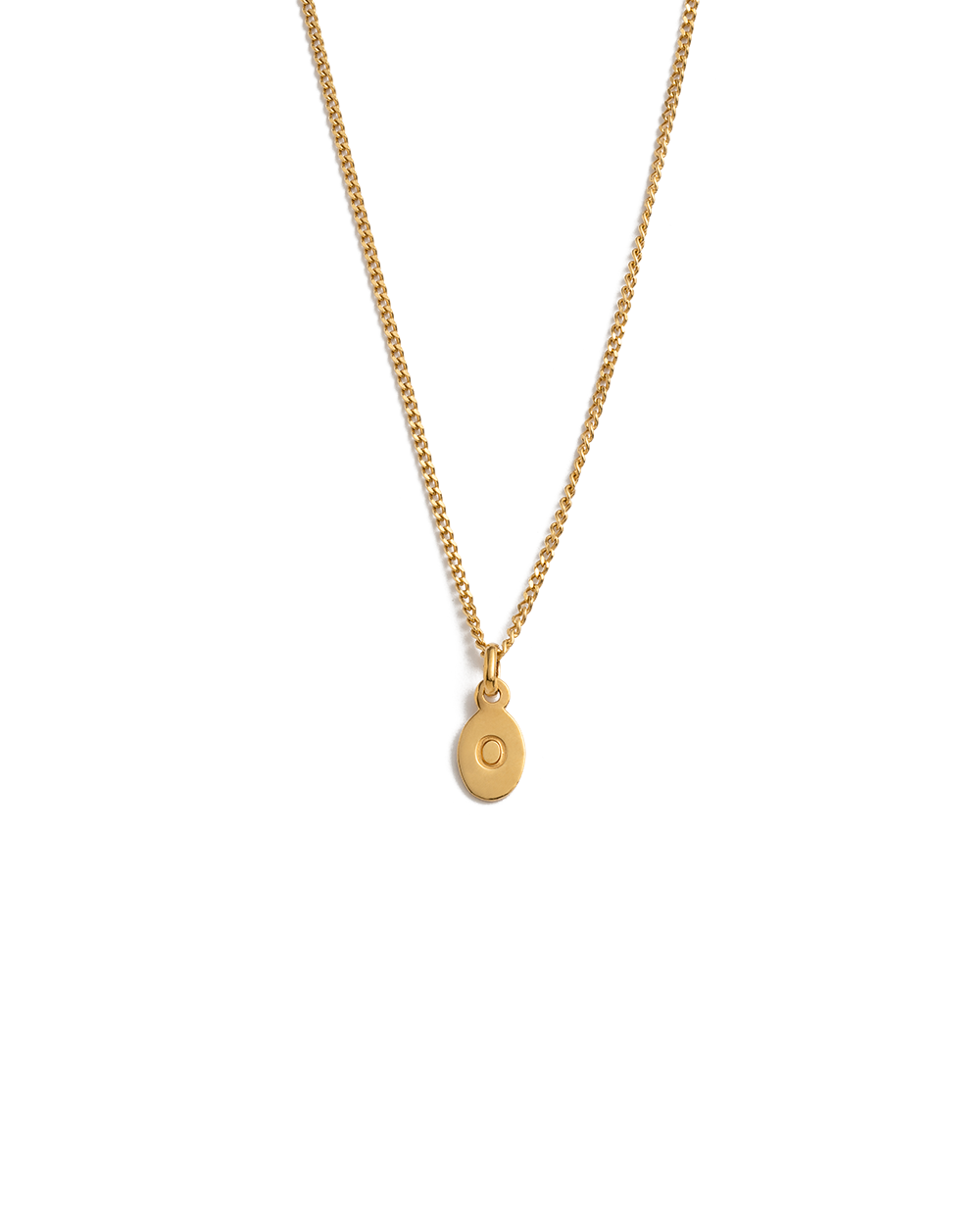 INITIAL NECKLACE A-Z (18K GOLD VERMEIL)