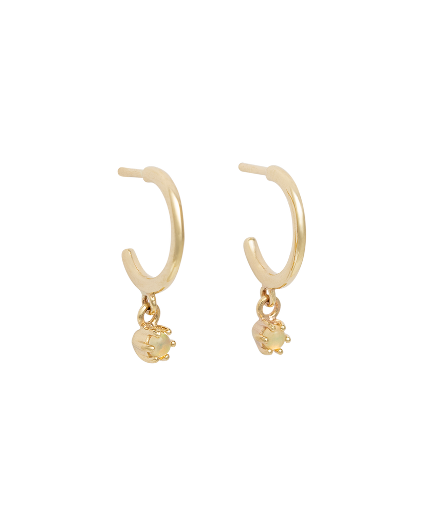 PETITE OPAL HOOPS GOLD KIRSTIN ASH Australia