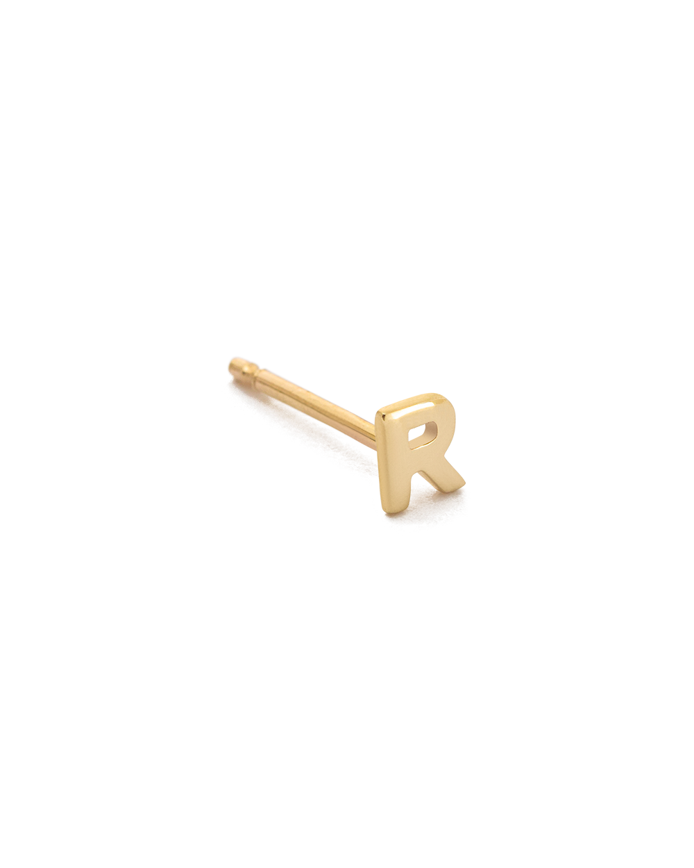 INITIAL EARRINGS (9K GOLD)