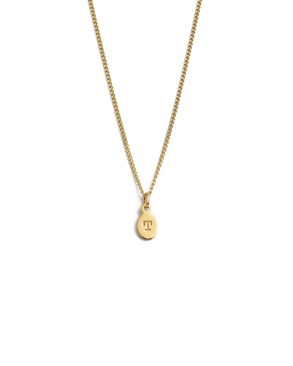 INITIAL NECKLACE A-Z (18K GOLD VERMEIL)