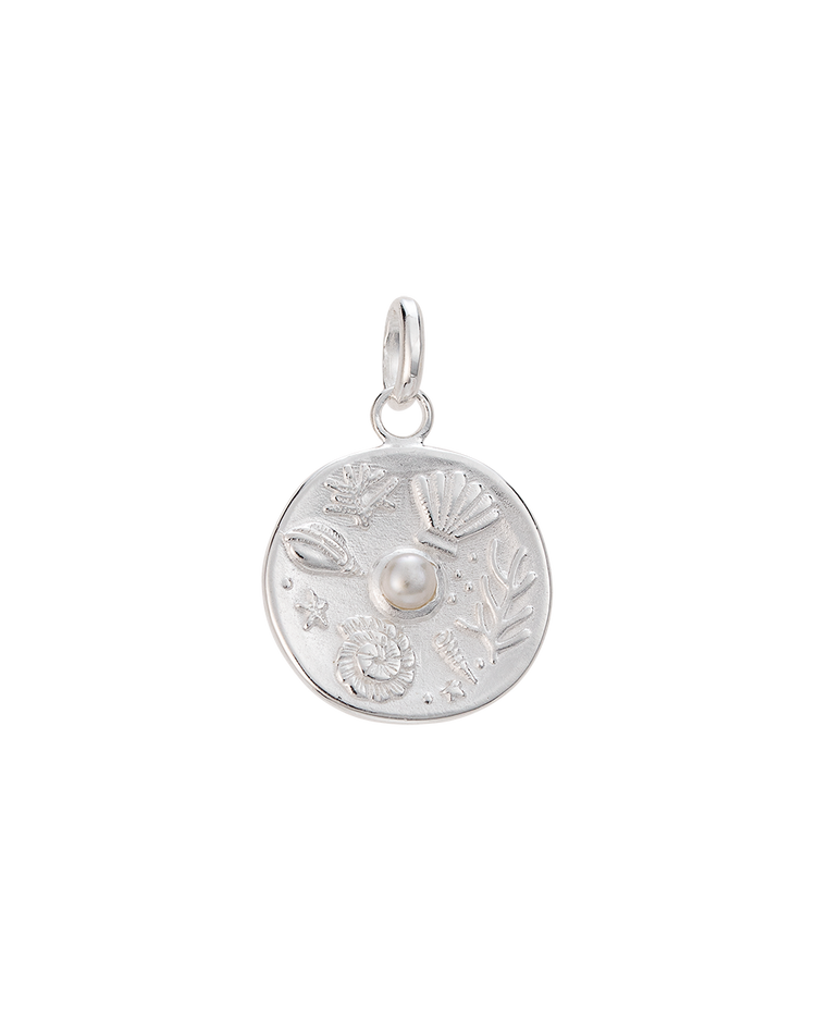 TINY BY THE SEA COIN (STERLING SILVER) - IMAGE 1