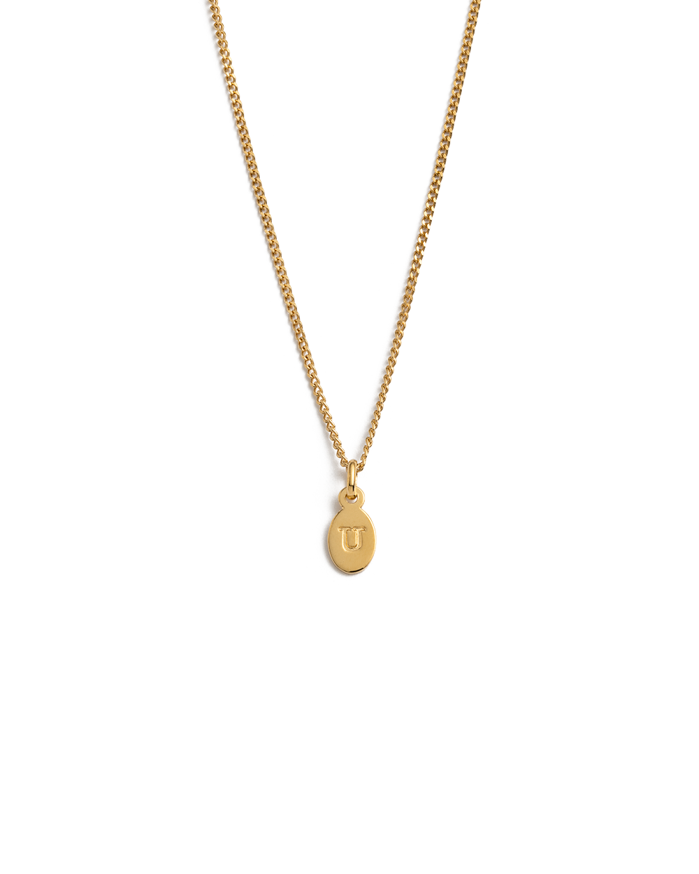 INITIAL NECKLACE A-Z (18K GOLD VERMEIL)