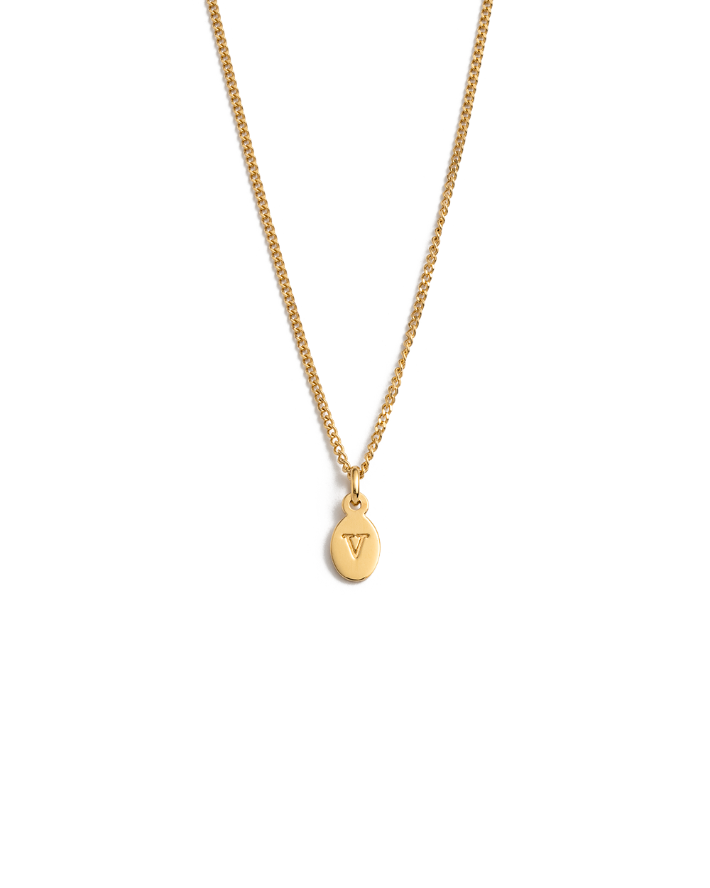 INITIAL NECKLACE A-Z (18K GOLD VERMEIL)