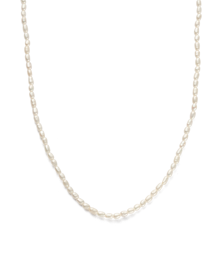 VACATION PEARL NECKLACE (18K GOLD PLATED)