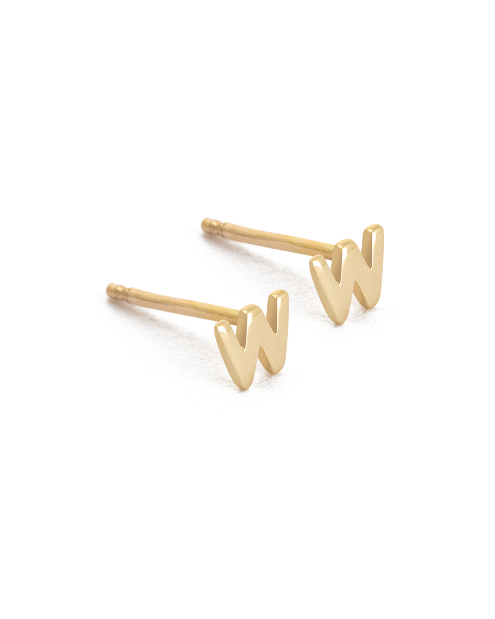 INITIAL EARRINGS (9K GOLD)
