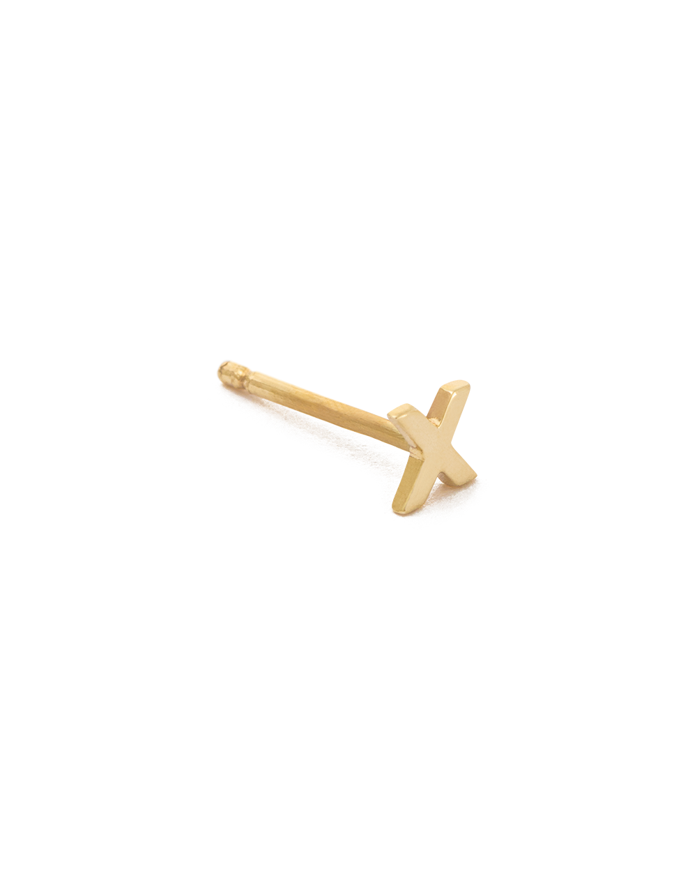 INITIAL EARRINGS (9K GOLD)