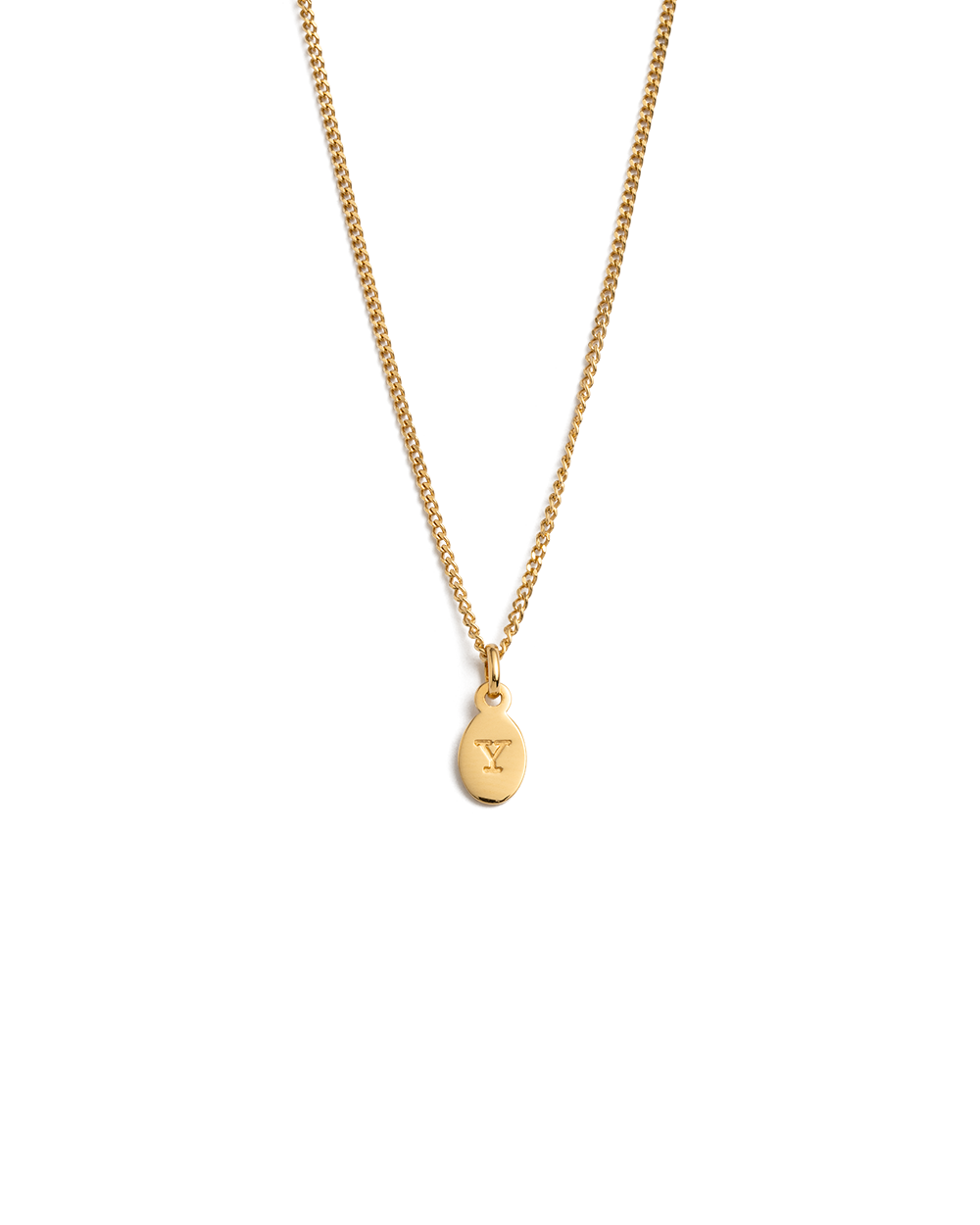 INITIAL NECKLACE A-Z (18K GOLD VERMEIL)