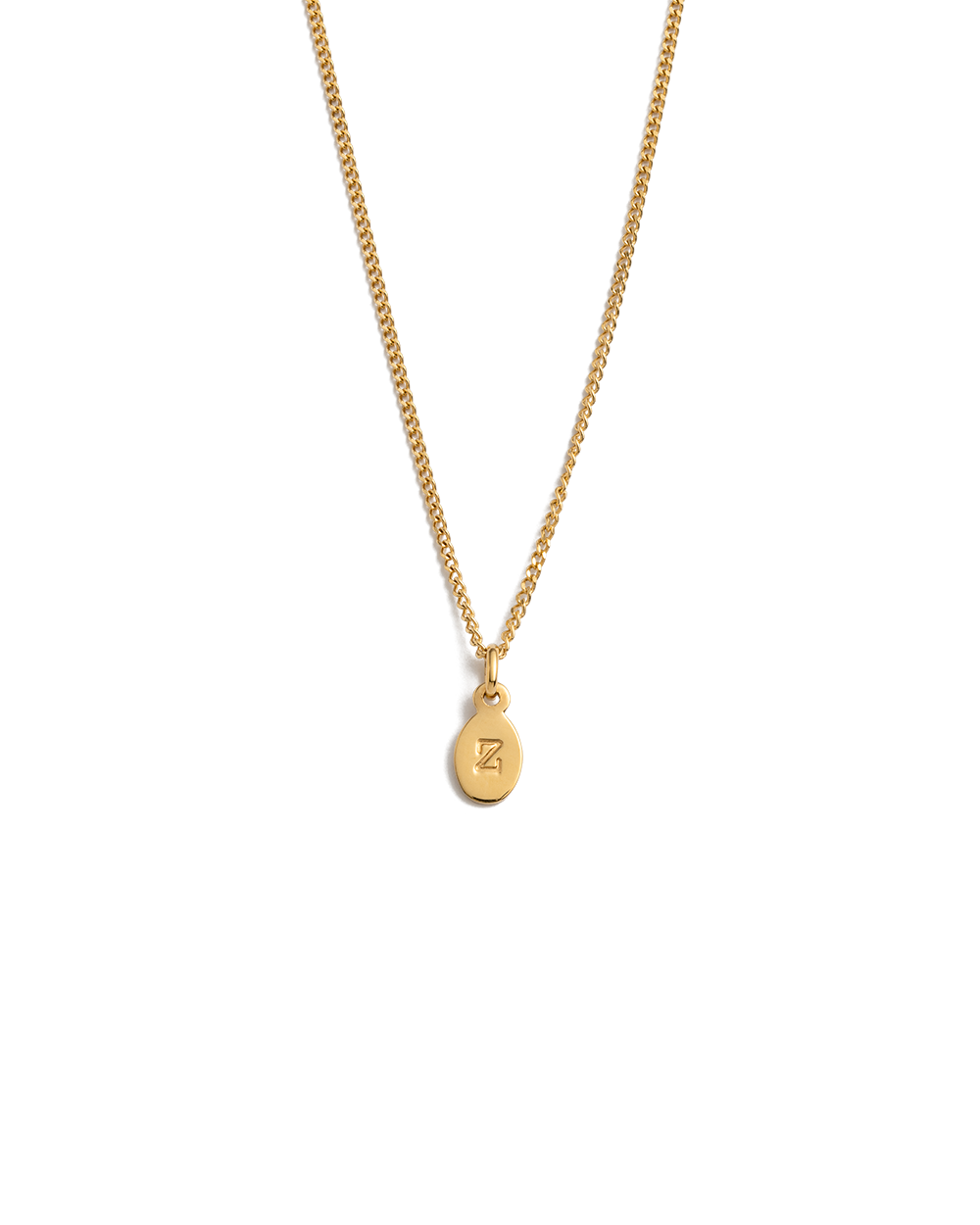 INITIAL NECKLACE A-Z (18K GOLD VERMEIL)