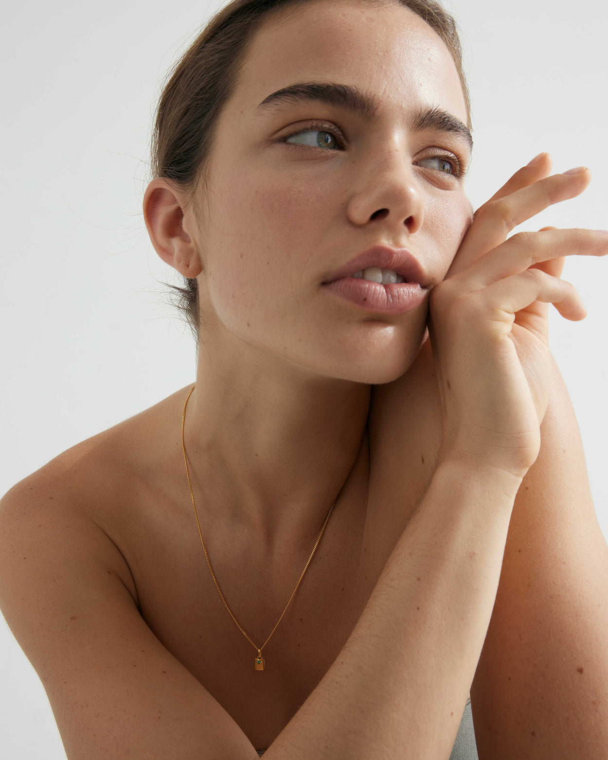 ENGRAVABLE BIRTHSTONE NECKLACE 18K GOLD VERMEIL KIRSTIN ASH Australia engravable-birthstone-necklace-18k-gold-vermeil-kirstin-ash-australia
