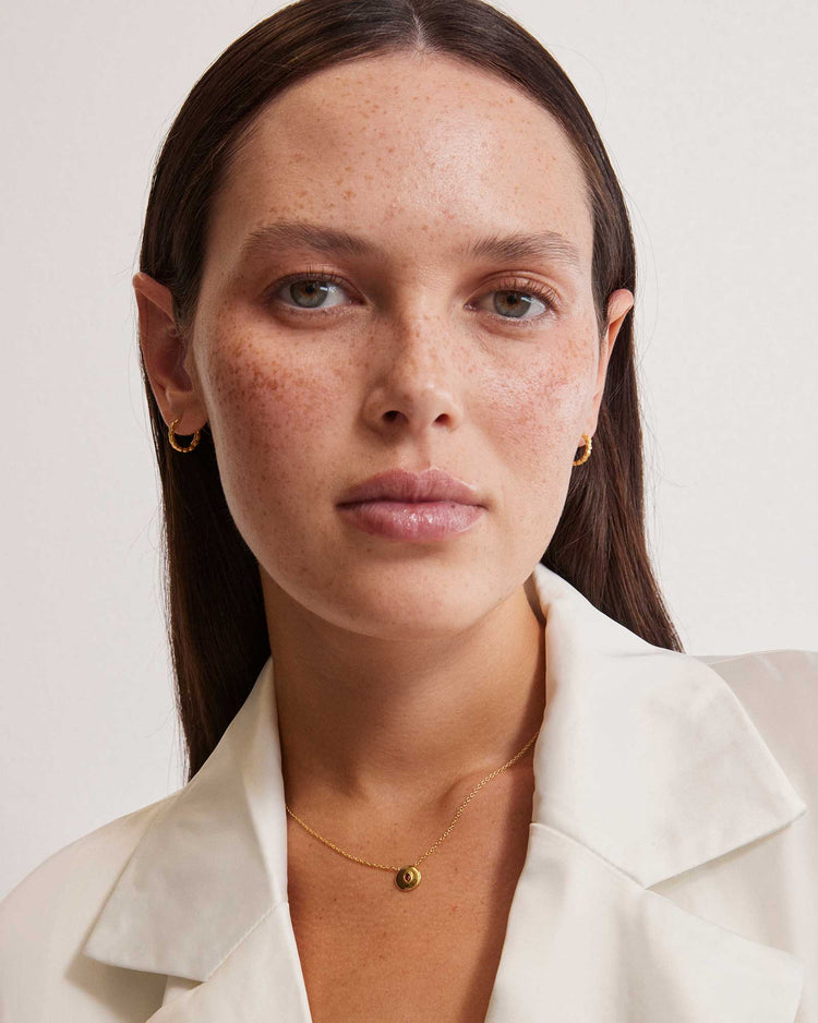 BLOOM HOOPS (18K GOLD PLATED) IMAGE 2
